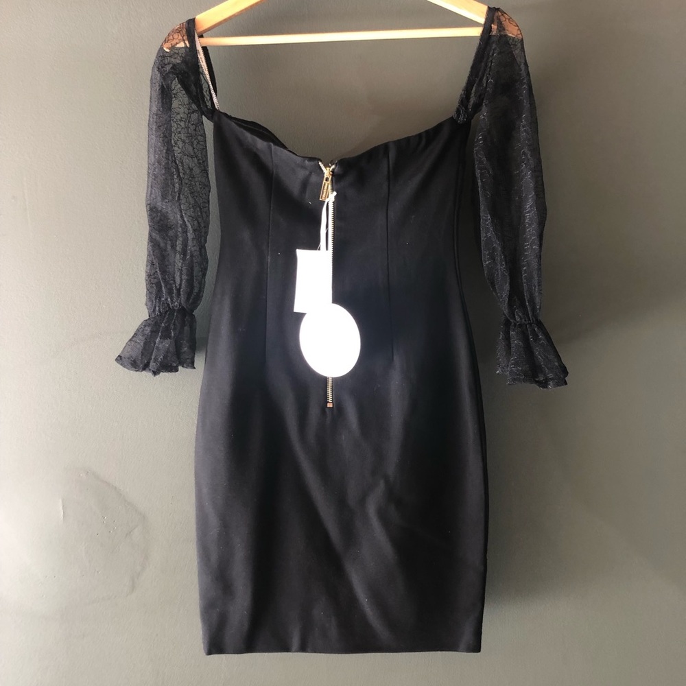 Joey 3/4 off the shoulder mini dress